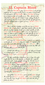 Offshore Quarantine Series 2, Episode 2 sailing instructions: Captain Blood.